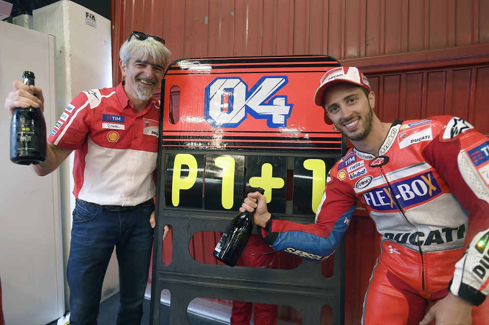 MotoGP: Andrea Dovizioso quebrou ‘enguiço’ da Ducati