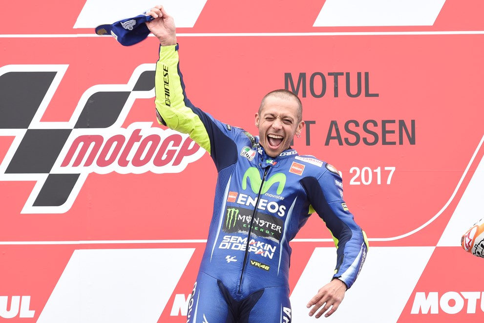 MotoGP: Valentino Rossi, o sétimo mais velho a vencer