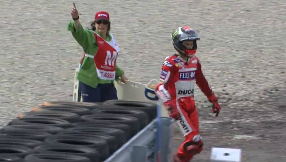 MotoGP – Vídeo: A queda de Jorge Lorenzo em Assen