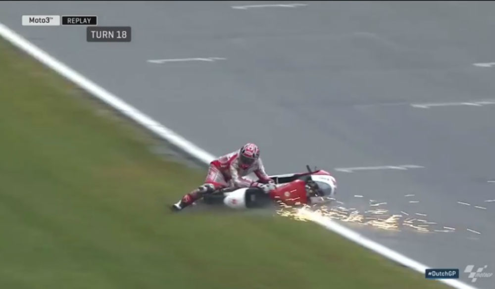 Moto3 – Vídeo: As quedas da 3ª sessão de treinos livres