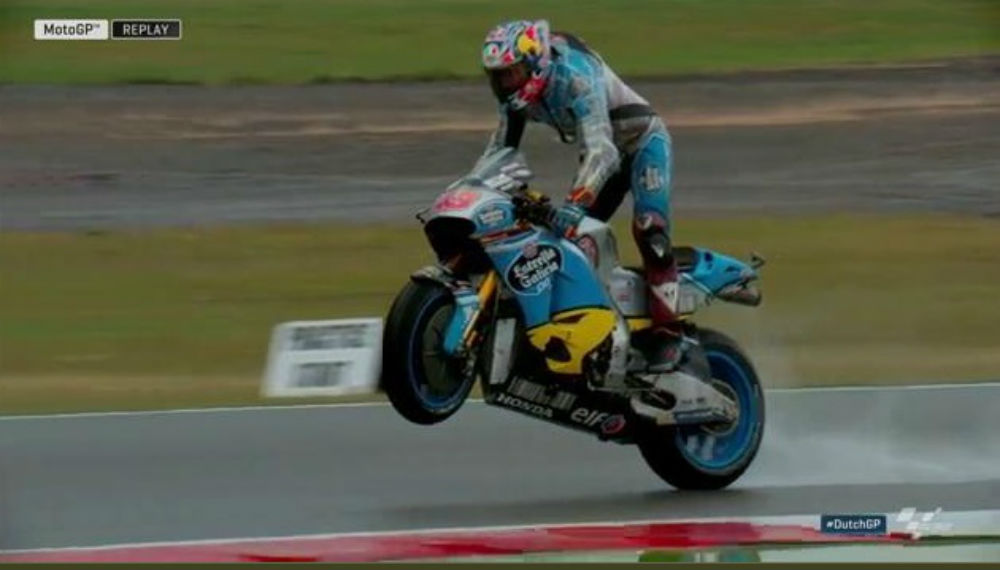 MotoGP – GP da Holanda: Jack Miller dominou Warm-Up à Chuva