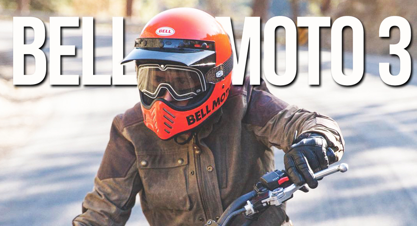 Capacete Bell Moto 3 – Um clássico moderno