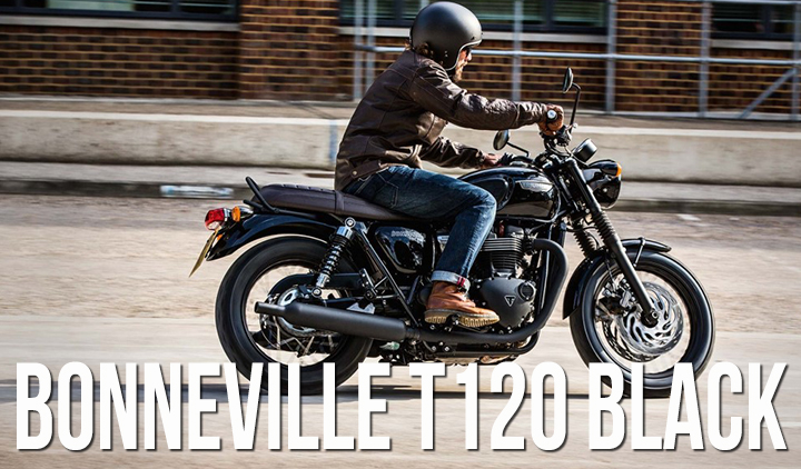 Triumph Bonneville T120 Black o novo ícone
