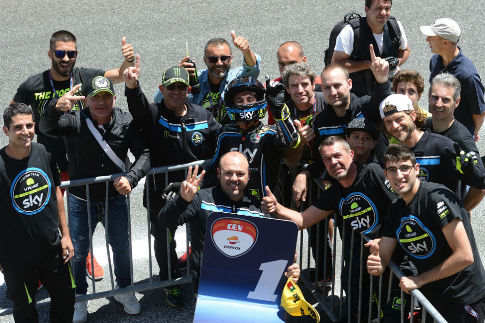 FIM CEV: Pupilo de Valentino Rossi satisfeito com vitória no Estoril