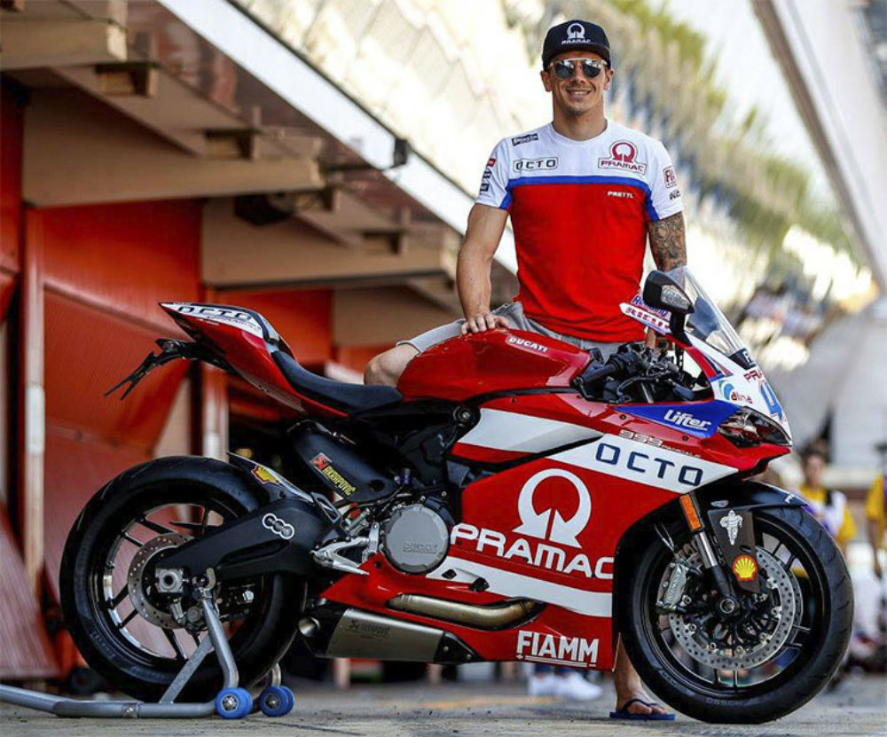 MotoGP: Scott Redding sorteia Ducati 959 Panigale