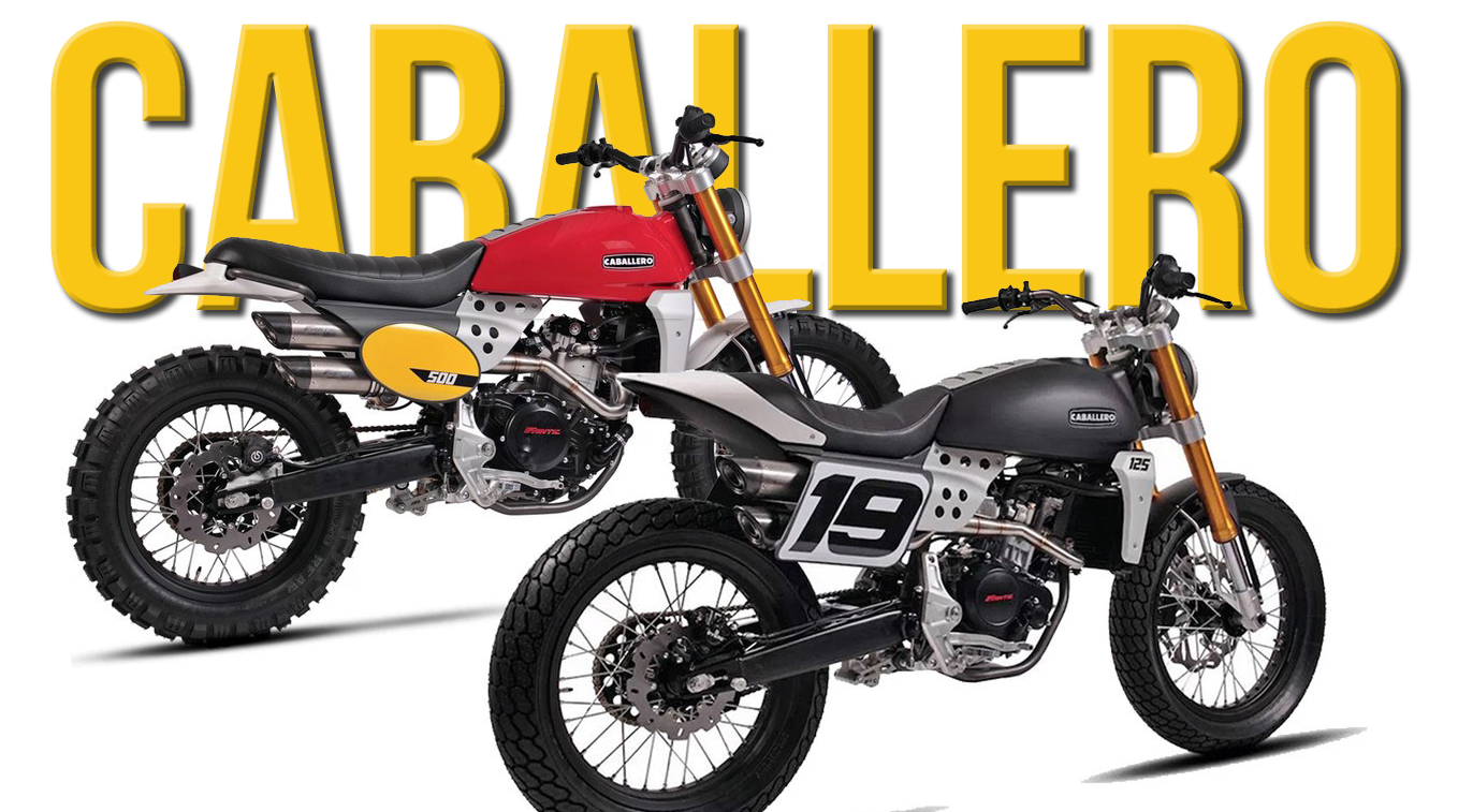 Novas Fantic Caballero – Scrambler e Tracker de 125c, 250 e 500cc