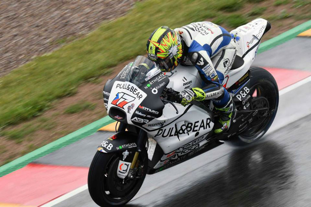 MotoGP: Karel Abraham quer renovar com a Aspar e torce por Dovizioso