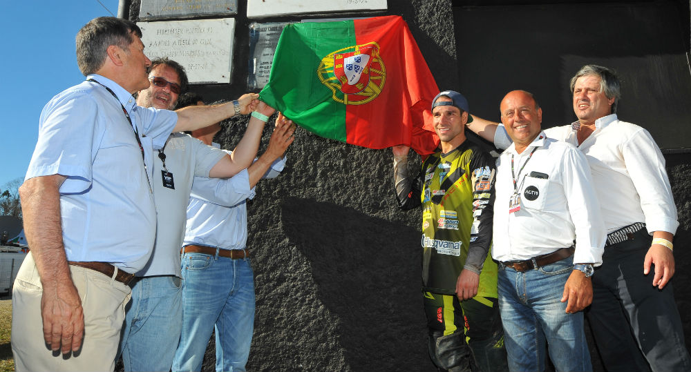 MXGP: Rui Gonçalves homenageado em Águeda