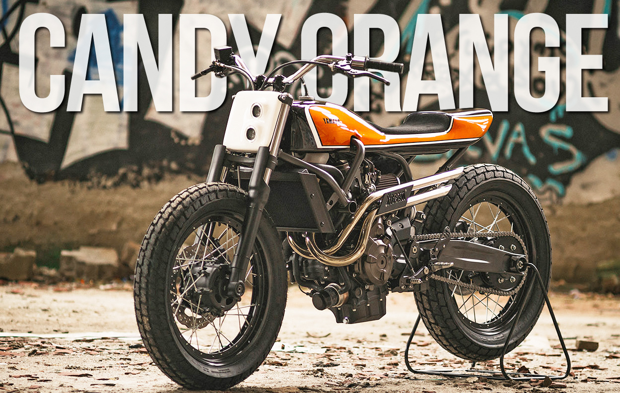 “The Slider” – Candy Orange Tracker da Jigsaw Customs