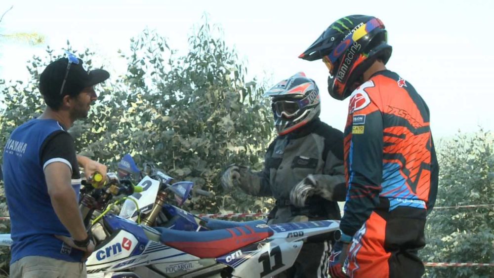 TT: Nani Roma testou Yamaha de Rui Oliveira