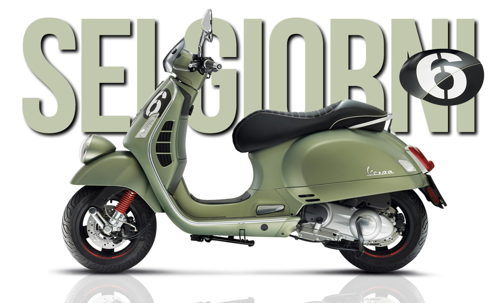 VESPA GTS 6 GIORNI – Uma edição especial, limitada e numerada