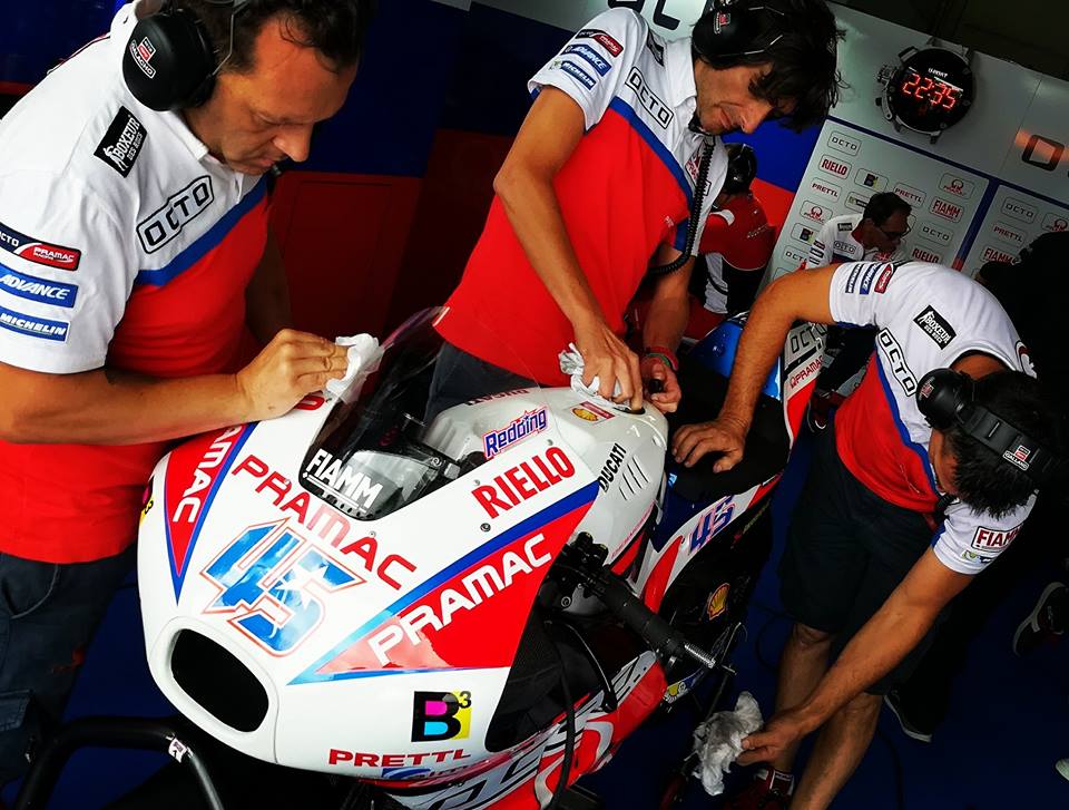 MotoGP – Vídeo: Pramac troca pneu em menos de 25 segundos