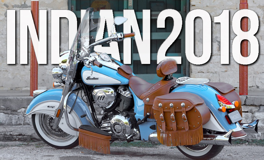 VÊM AÍ AS INDIAN de 2018 – Novos Modelos e Novas Cores