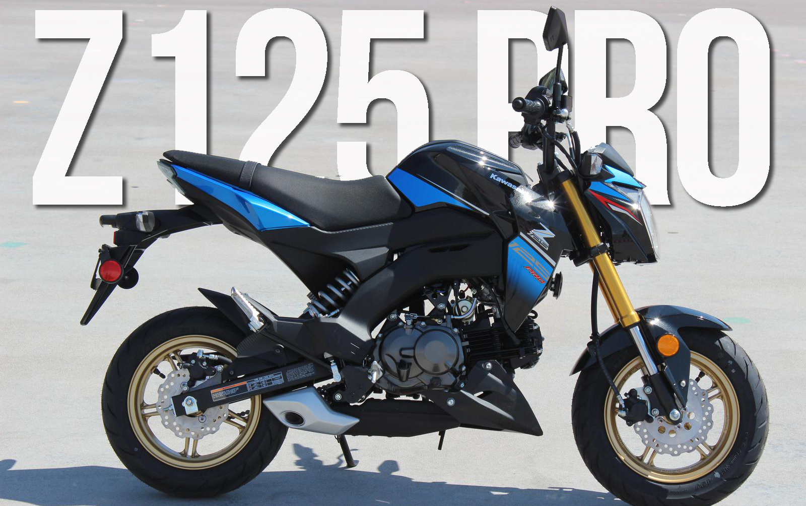 KAWASAKI Z125 Pro – Uma digna representante da sigla Z