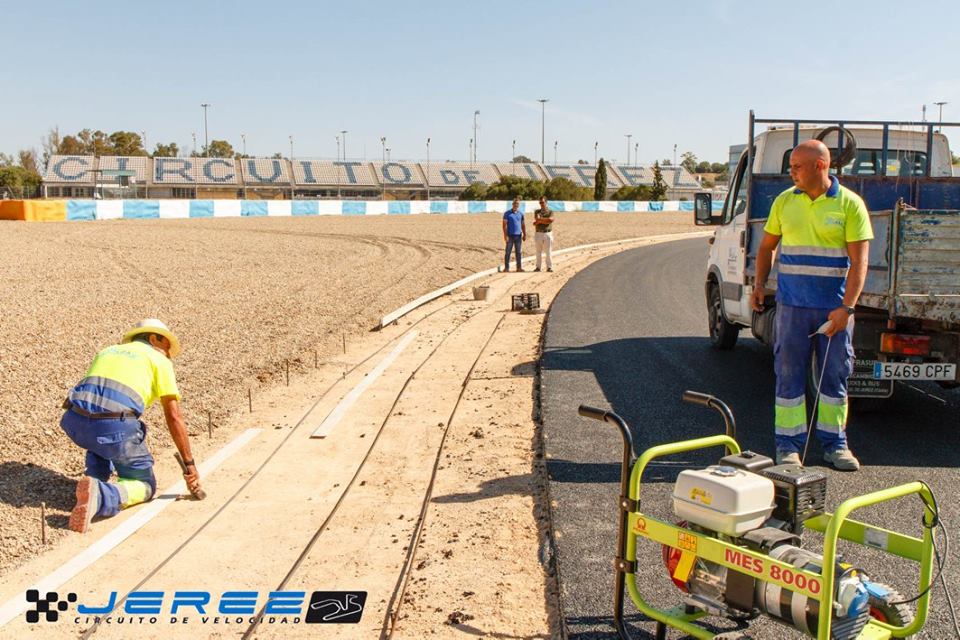 MotoGP: Trabalhos no circuito de Jerez prosseguem