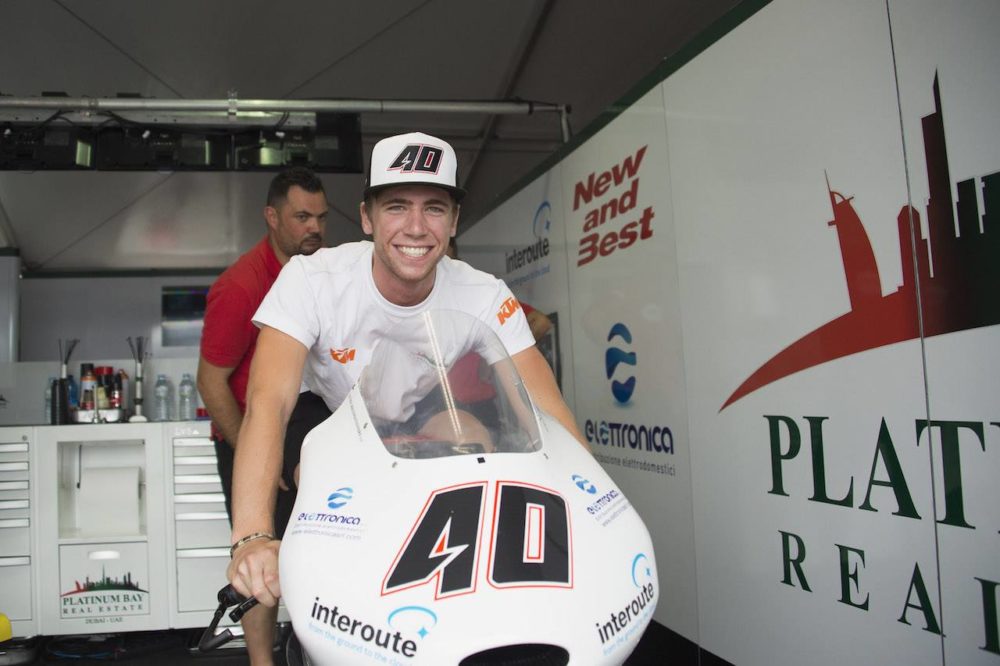 Moto3: Darryn Binder perto da Red Bull KTM Ajo