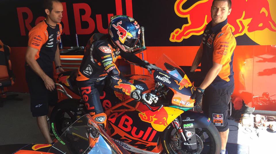 Moto2: Miguel Oliveira testa no Red Bull Ring