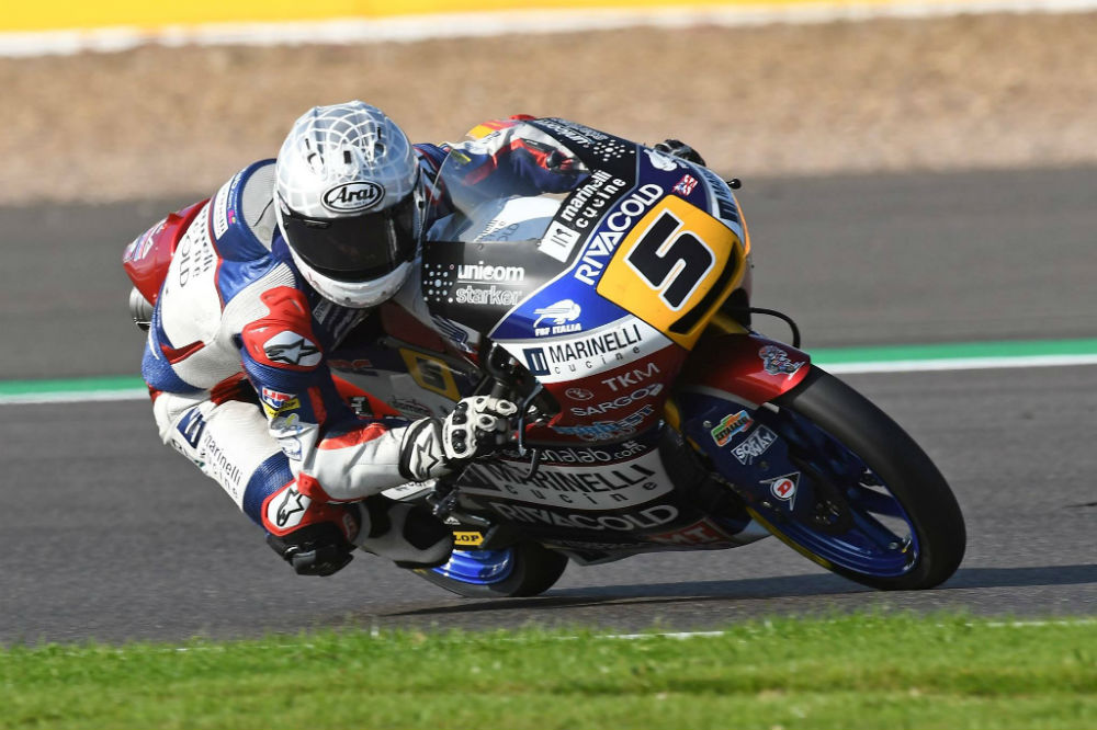 Moto3 – GP da Grã-Bretanha: Romano Fenati garante 1ª pole position da época