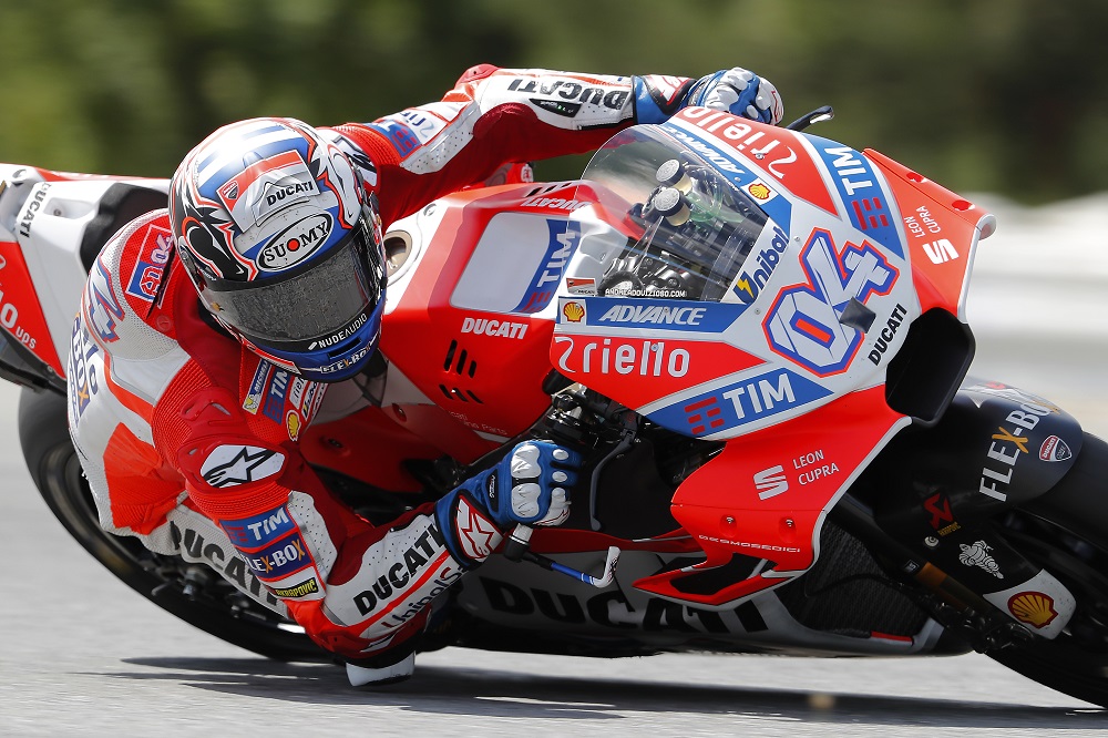 MotoGP: Andrea Dovizioso já rodou com a nova carenagem