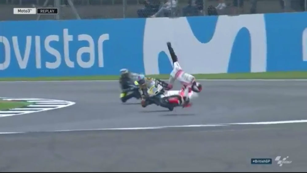 Moto3 – Vídeo: A queda de Alberto Arenas na terceira sessão de treinos livres