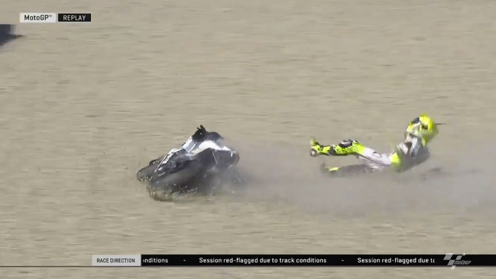 MotoGP – Vídeo: A queda de Álvaro Bautista na 3ª sessão de treinos livres