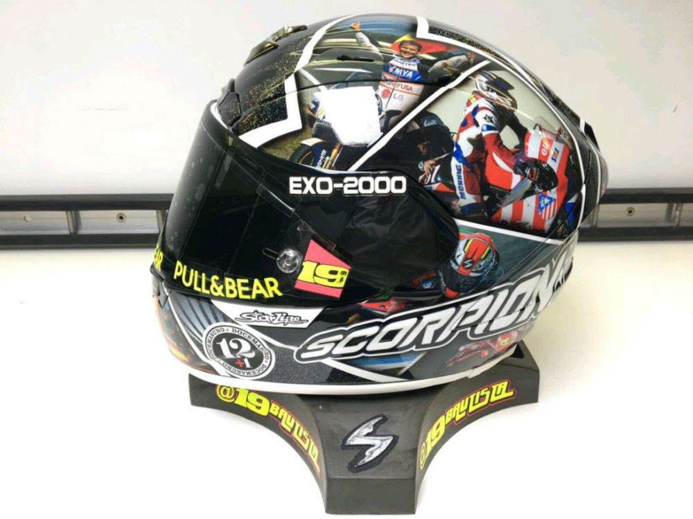MotoGP: Alvaro Bautista comemora 250 Grandes Prémios com novo capacete