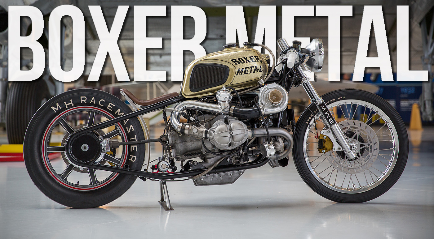 BMW R100 de 1980 TWIN TURBO – da Boxer Metal California