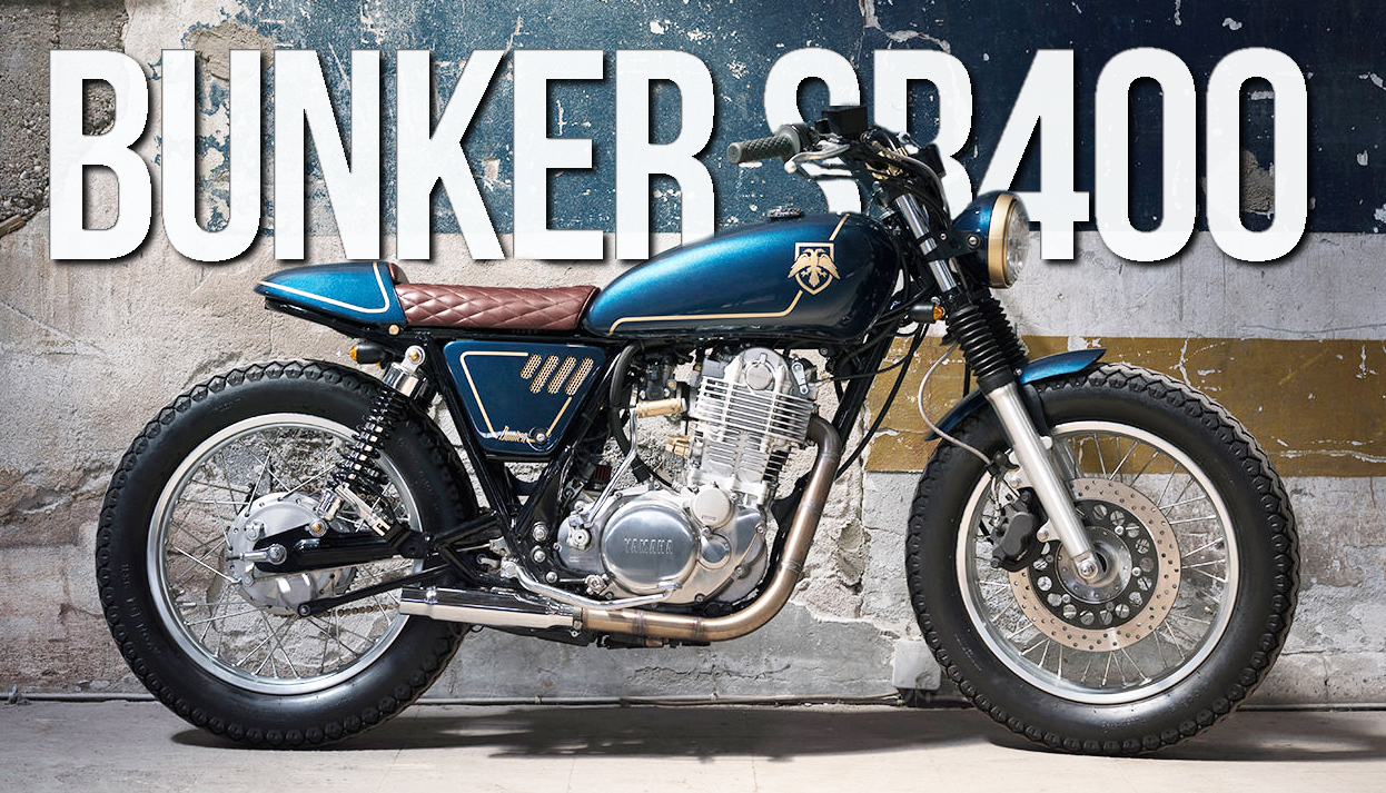 YAMAHA SR 400 – Farda de Gala da Bunker Customs Majestic