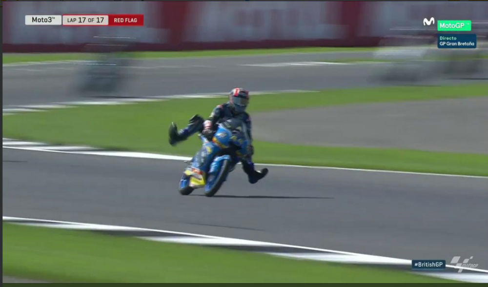 Moto3 – GP da Grã Bretanha: Canet vence corrida de loucos que termina com bandeira vermelha