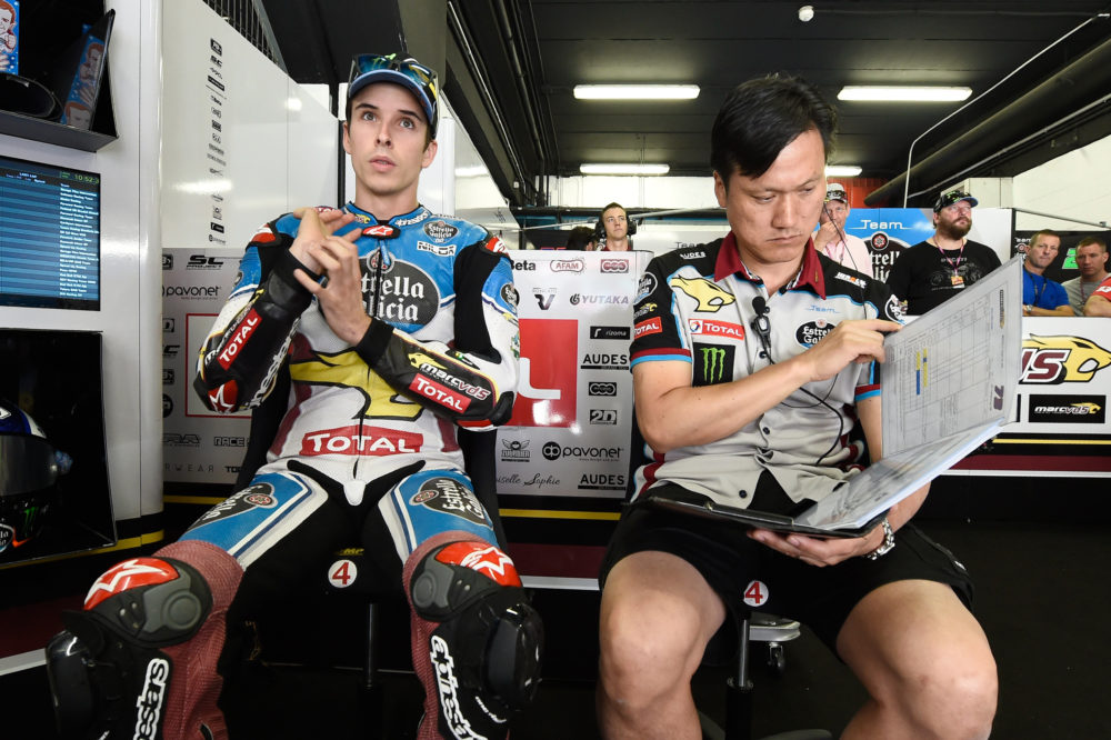 Moto2: Álex Márquez recuperado da queda em Sachsenring