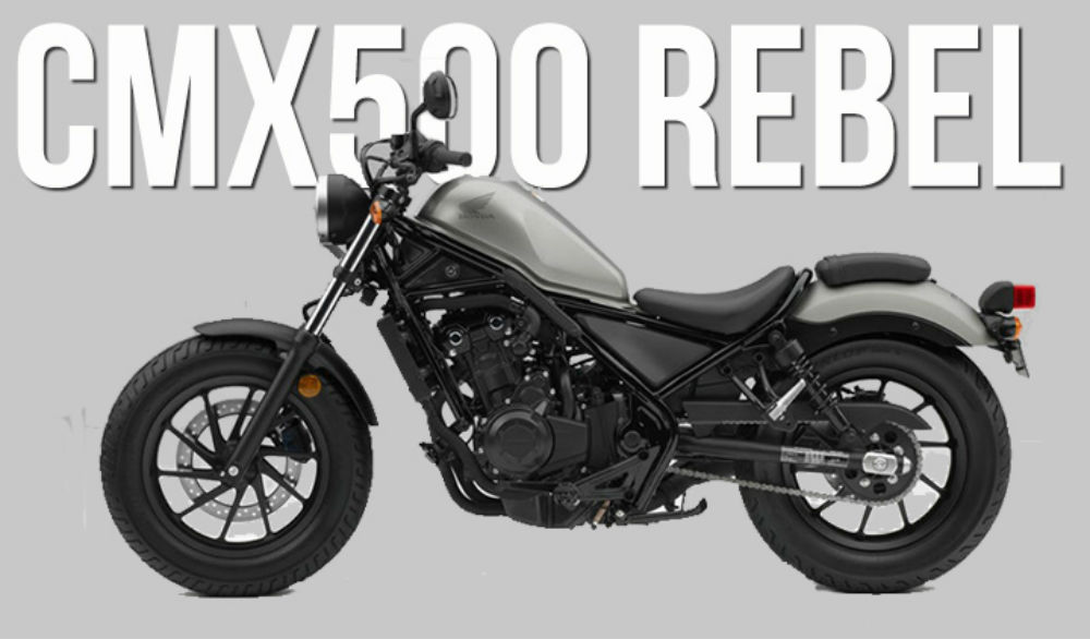 Honda CMX500 Rebel Pura e Simples