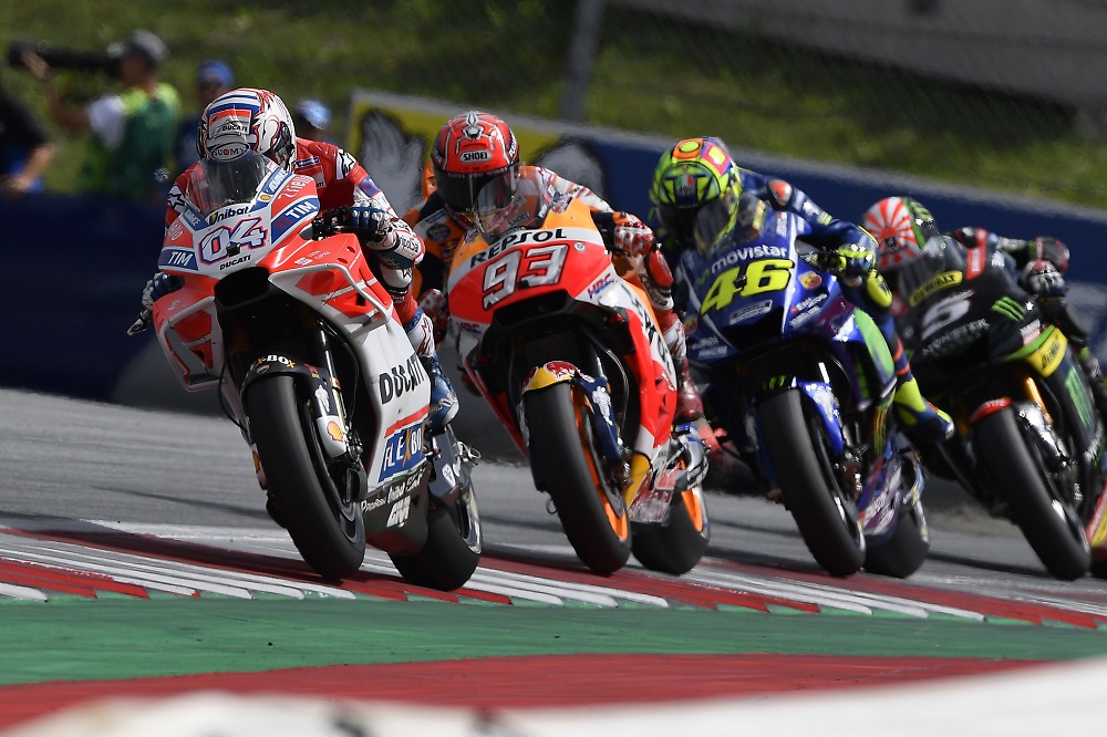 MotoGP: Andrea Dovizioso aproxima-se de Marc Márquez