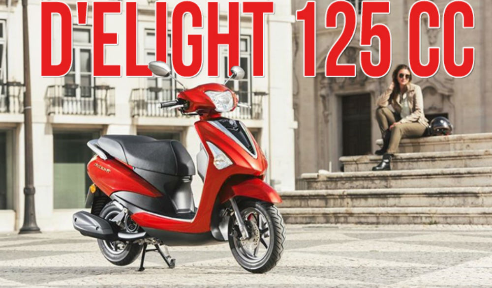Yamaha D’elight 125 à descoberta da cidade