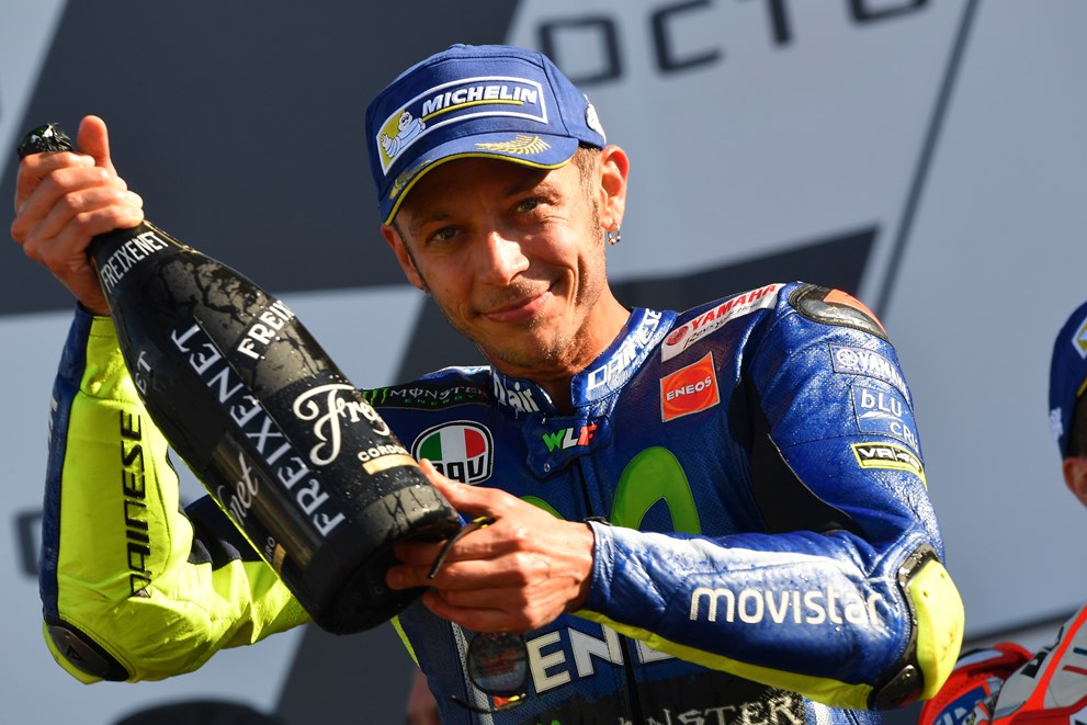 MotoGP: Valentino Rossi, uma força da natureza