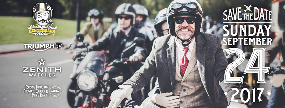 The Gentleman’s Ride – No domingo dia 24 de Set.
