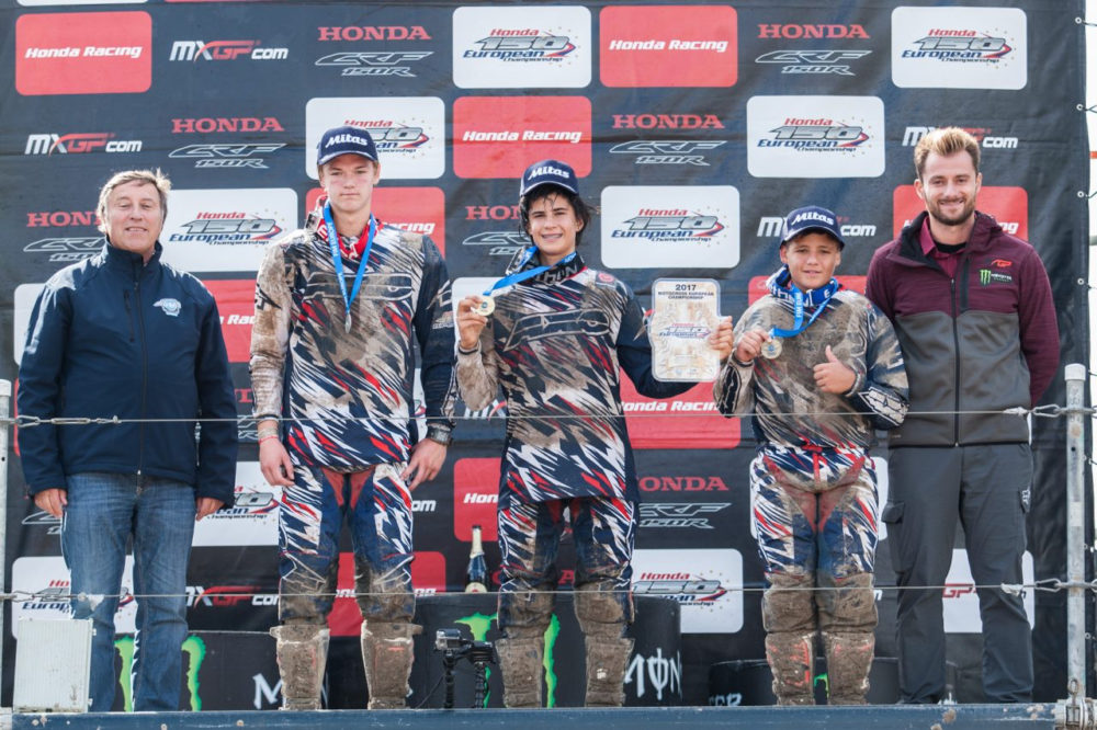 Europeu Honda MX 150: Luís Outeiro termina em terceiro