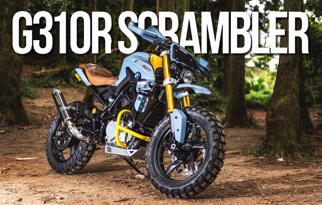 BMW G310R Scrambler by DKDesign