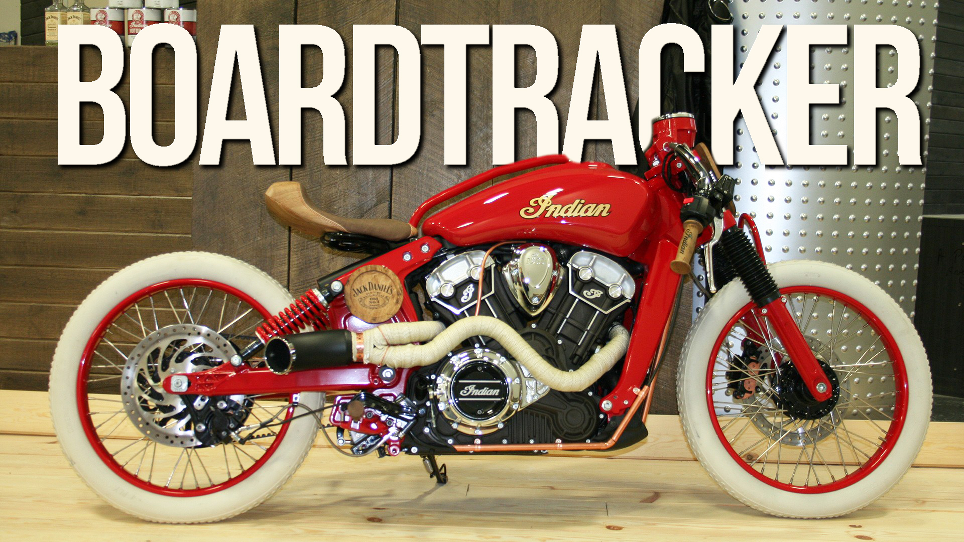 BOARDTRACKER – Um Tributo à Indian Scout vindo do Quebec