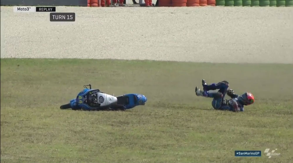 Moto3 – Vídeo: A queda de Aron Canet na qualificação