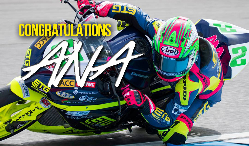 Ana Carrasco faz história na competição mundial de motociclismo