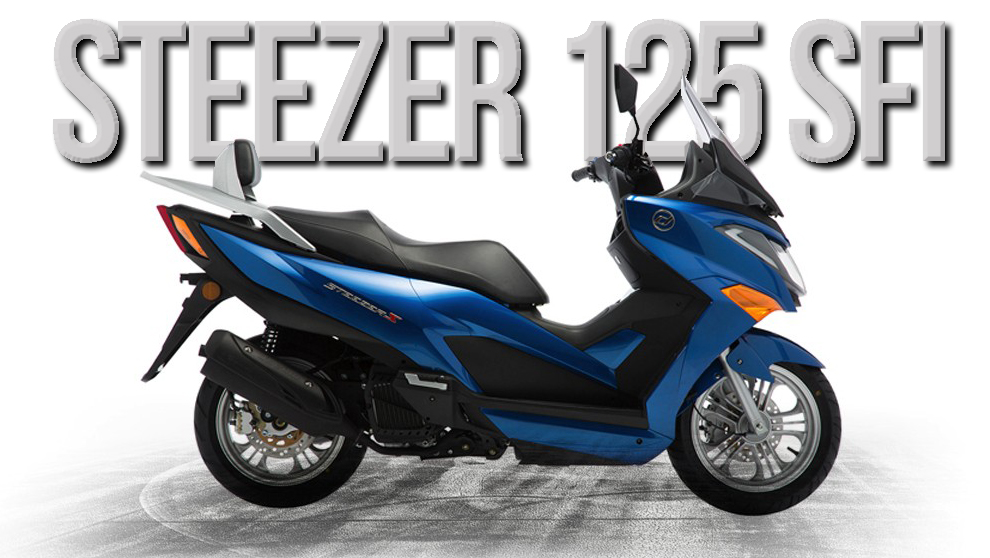 Daelim Steezer 125 S FI a scooter desportiva