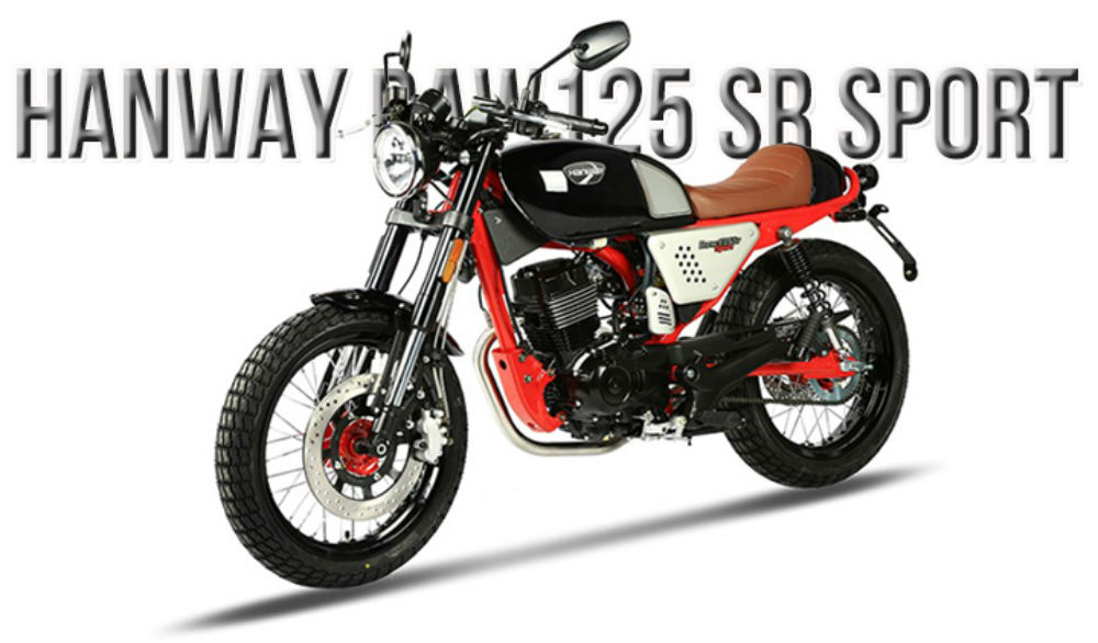 Hanway: Raw 125 SR Sport Black/Red
