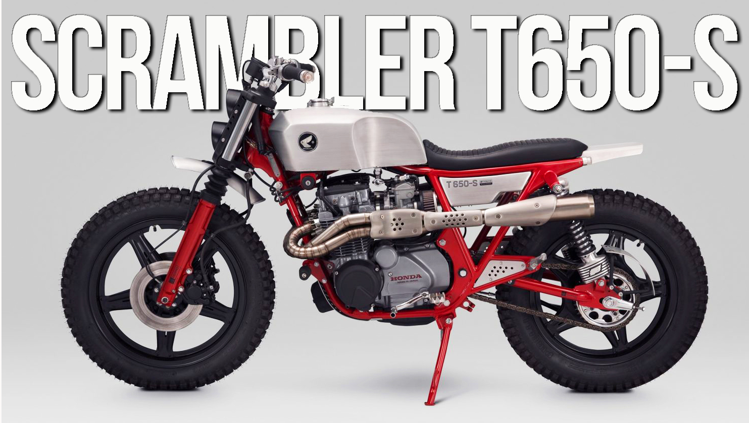 Honda T650 S – Uma Scrambler de Inspiração “CL” da Thrive Motorcycles