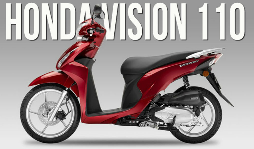 Honda Vision 110 para desfrutar da cidade
