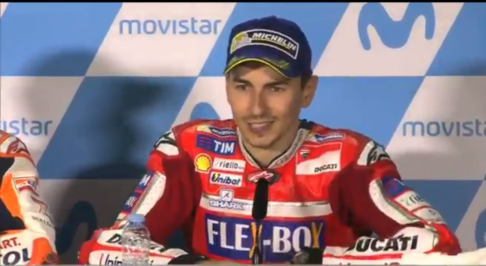 MotoGP – Jorge Lorenzo: “Foi uma pena deixar fugir a vitória no final”