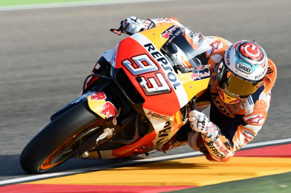 MotoGP – GP de Aragão: Marc Márquez vence na dobradinha da Honda