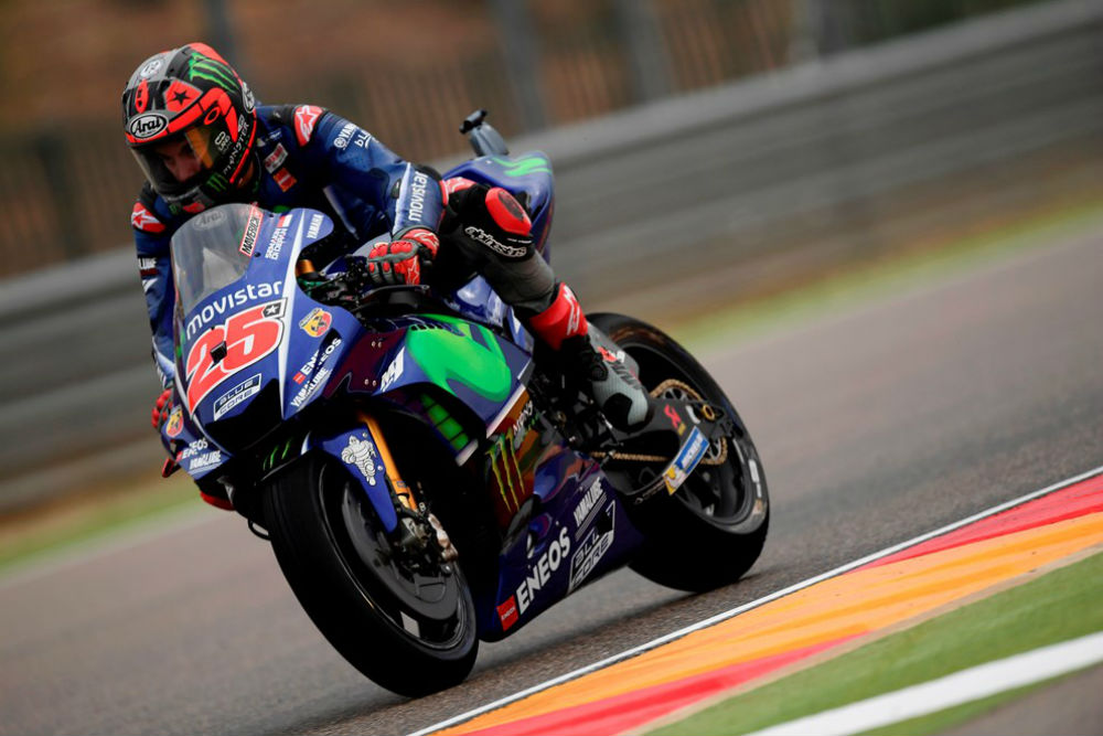 MotoGP – GP de Aragão:  Maverick Viñales o mais rápido na 4ª sessão de treinos livres