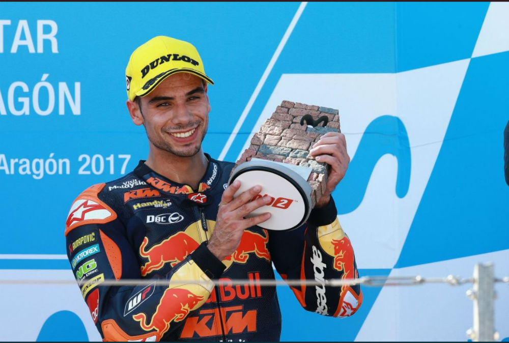 Moto2 – Miguel Oliveira: “Este pódio é um resultado importante para a equipa”