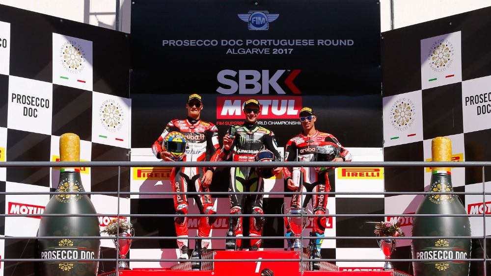 SBK – GP de Portugal: Resumo do 2º dia em que Jonathan Rea arrasou em Portimão