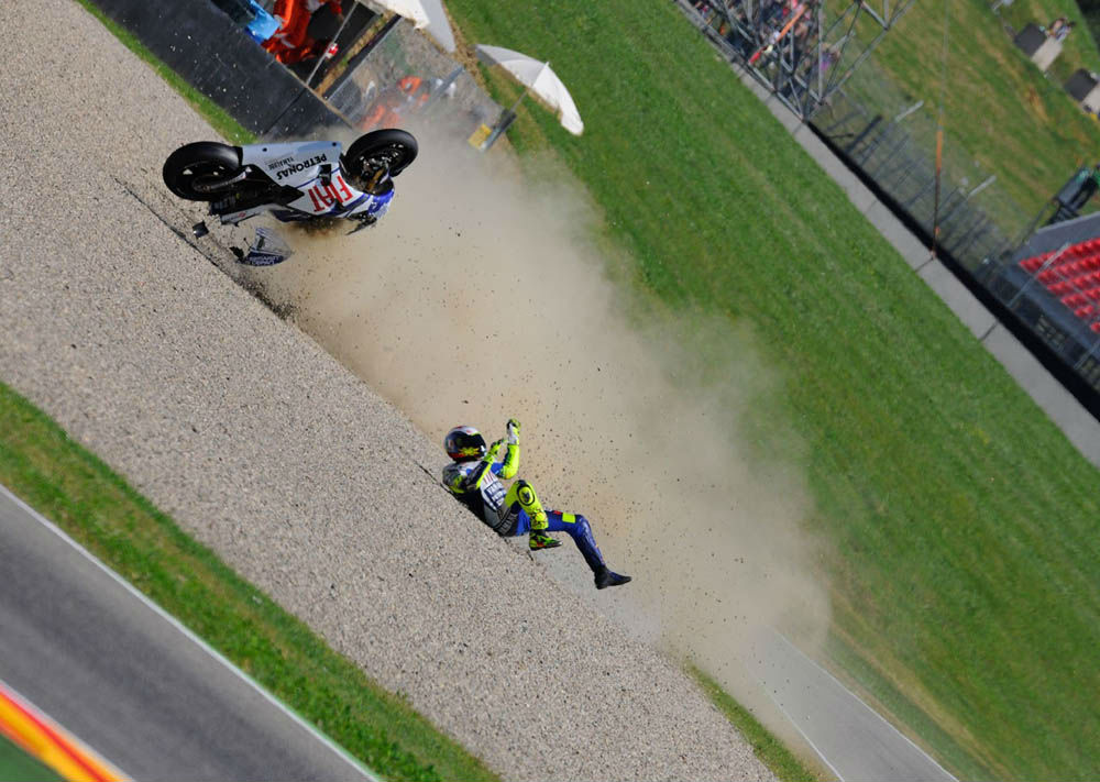 MotoGP: Valentino Rossi repete lesão de 2010